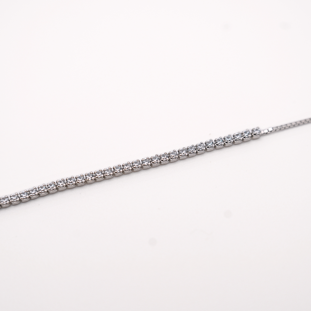 Crystal's Classic Tennis Bracelet