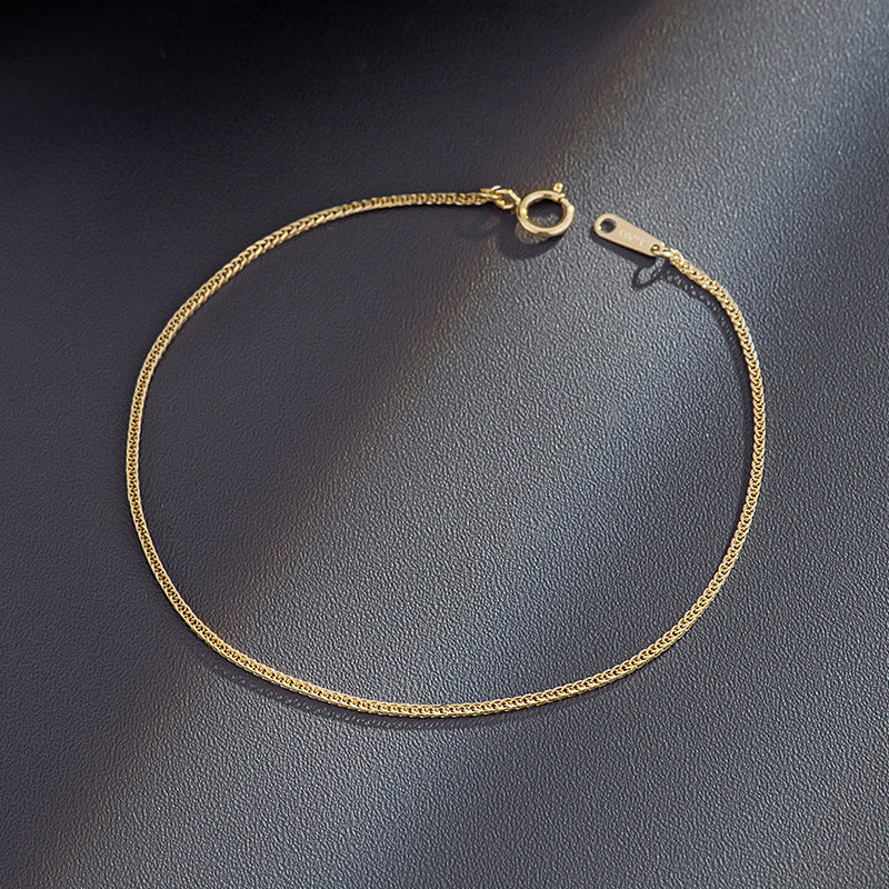 Aisha Streamlined Flat Chain Bracelet