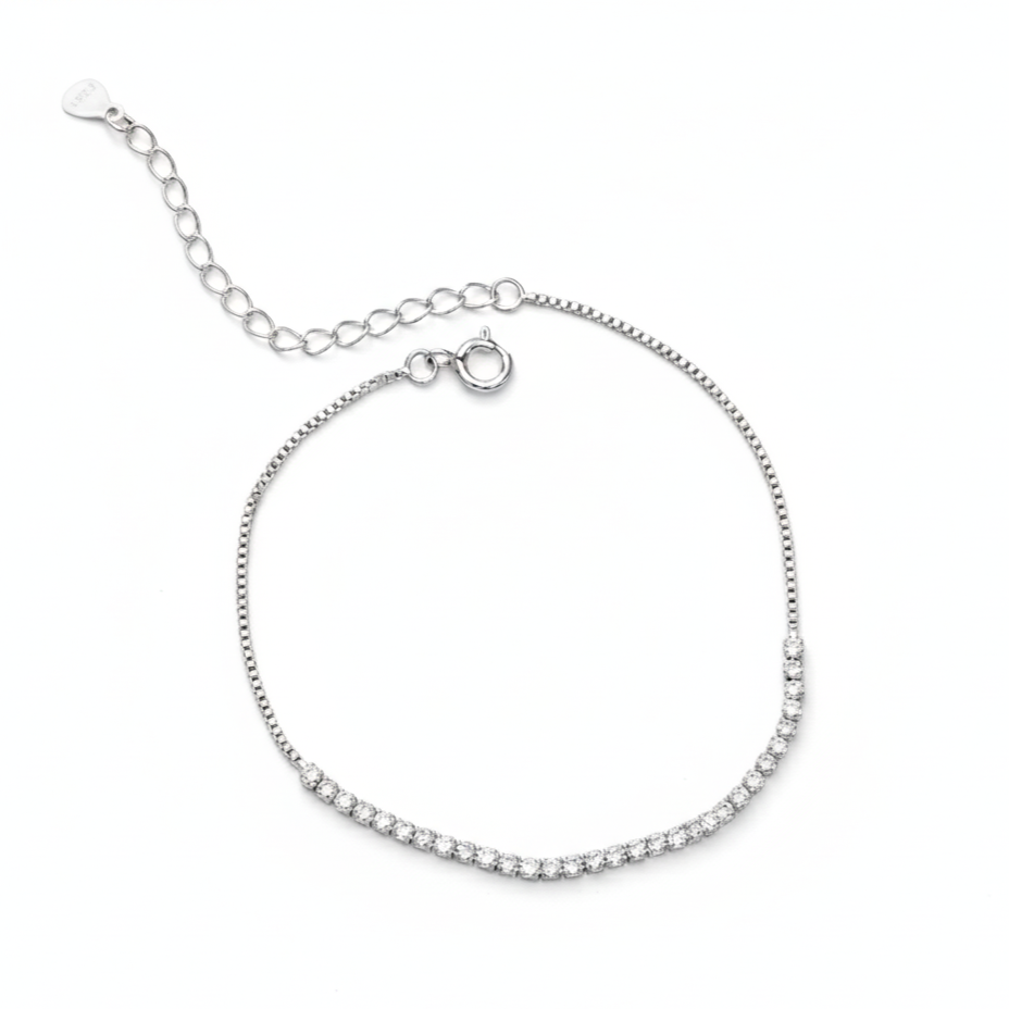 Crystal's Classic Tennis Bracelet