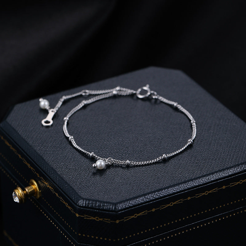 Pearl's Solitaire Bracelet