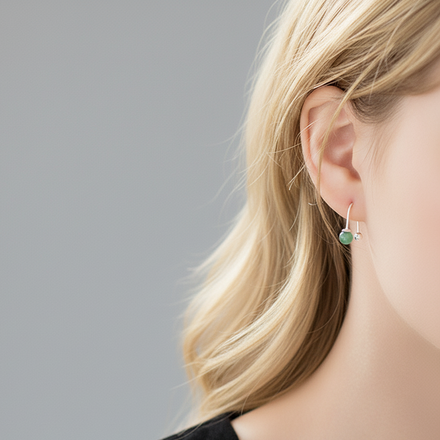 Jade's Orbs Earrings